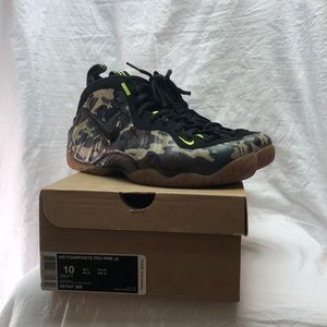 Nike Foamposite Pro Army Cammo